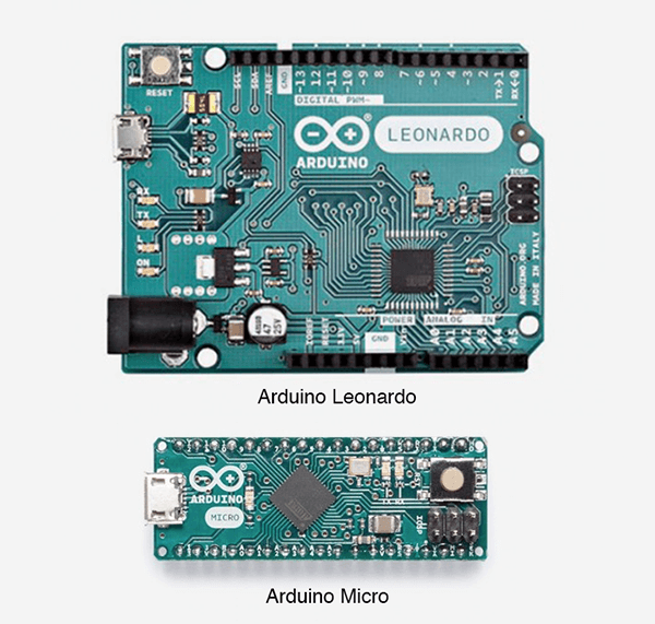 Arduino Leonardo and Micro based on ATmega32U4 MCU