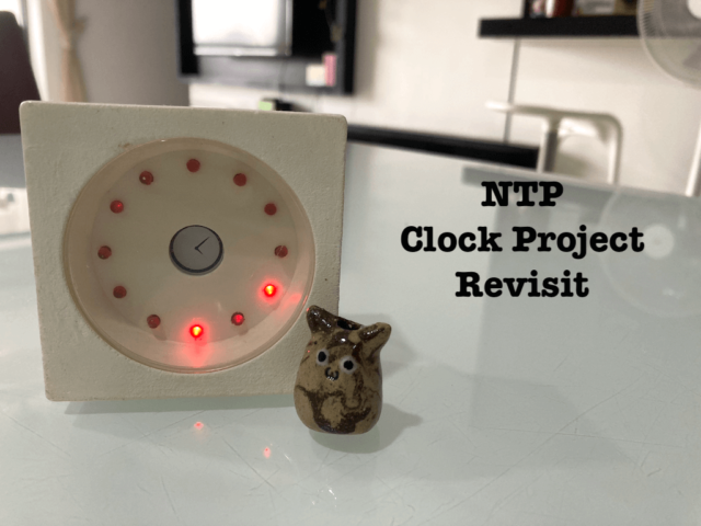 NTP Clock project revisit